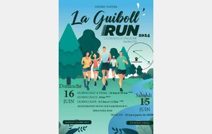 Les 15 & 16 juin :  La Guiboll'run