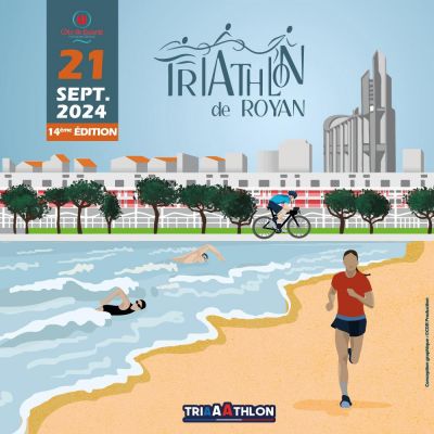 Samedi 21 Septembre : Triathlon de Royan 2024