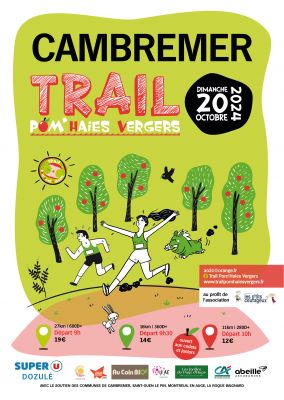 Dimanche 20 octobre : Trail Pom'Haie Vergers