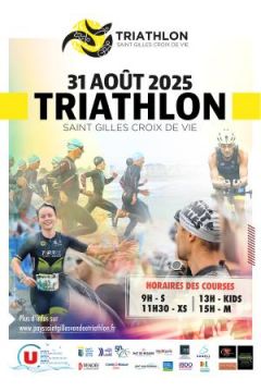 Triathlon de Saint-Gilles-Croix-de-Vie 2025